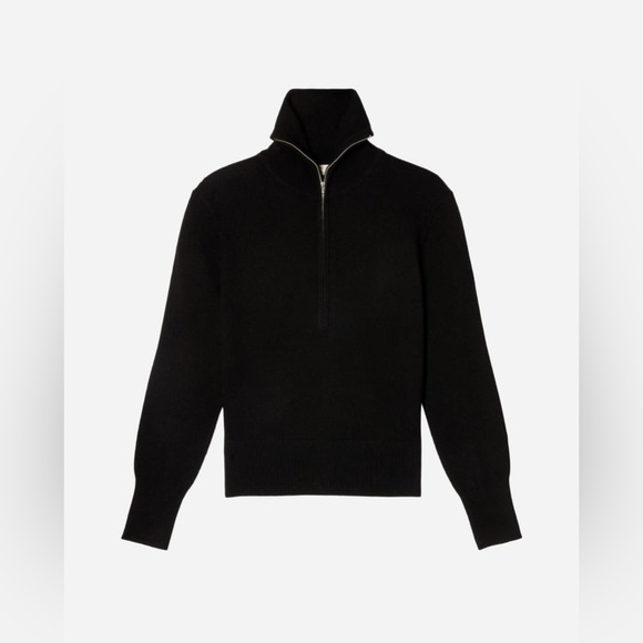 NWT Everlane The Luxe Merino Half-Zip Sweater - Picture 5 of 15